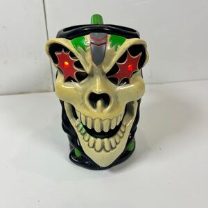Monster jam - Grave Digger Skull Mug with Red light up Eyes